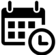 Agenda black white NL